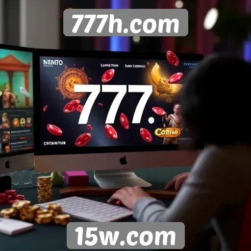 Experiência de usuário no site de jogos 777h.com